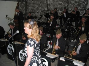 Nice shot of the band and Lorri