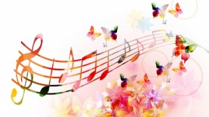 music butterfly